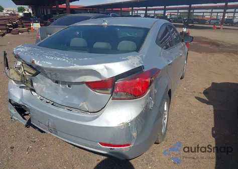 2014 Hyundai Elantra Se from USA, damaged, VIN 5NPDH4AE8EH522171
